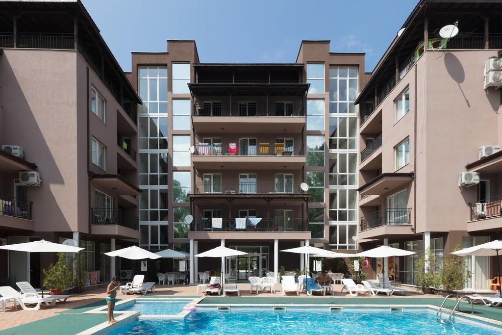 Santa Sofia Studio Sunny Beach Exterior foto